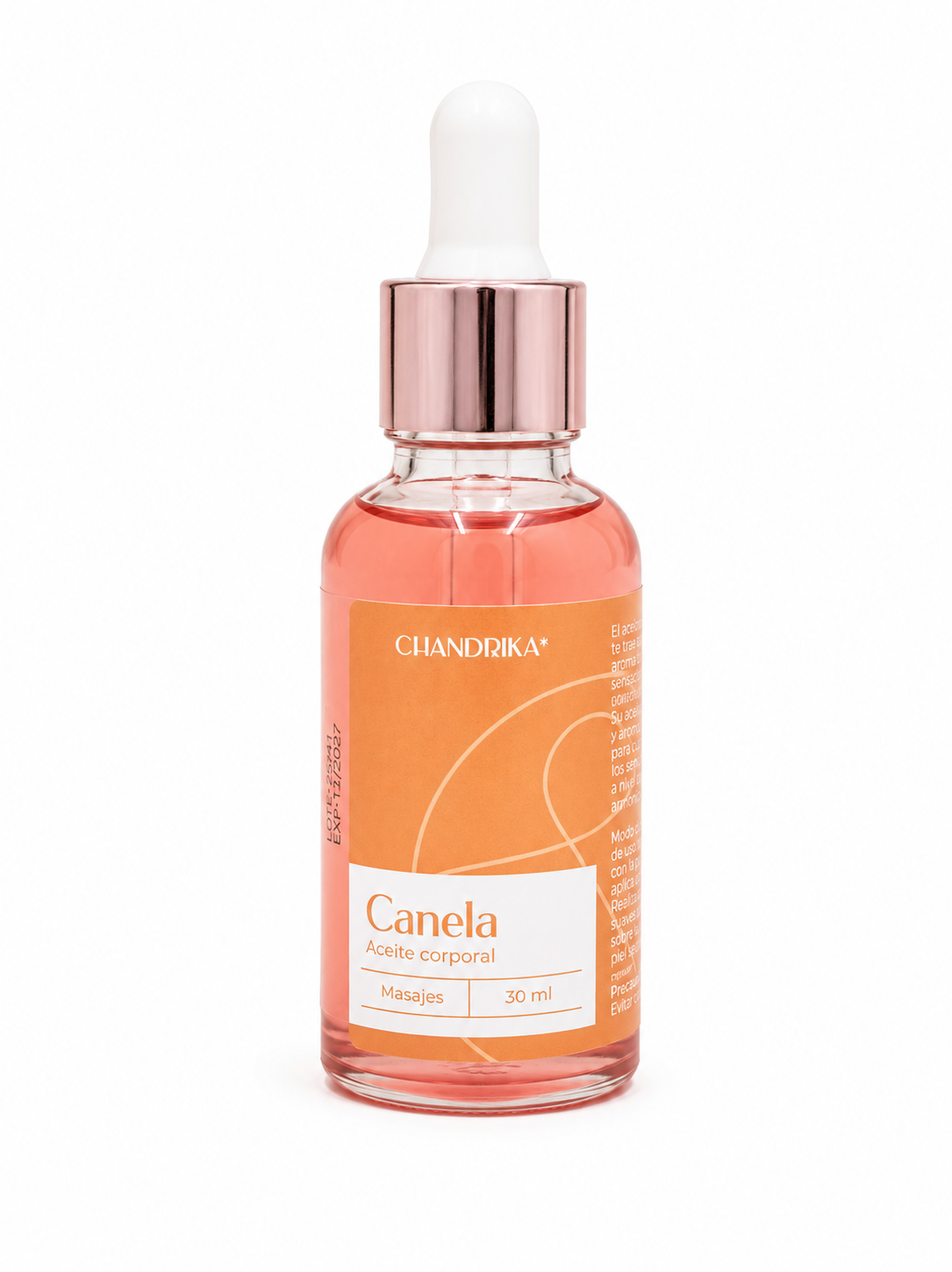 Aceite de masaje AROMA CANELA